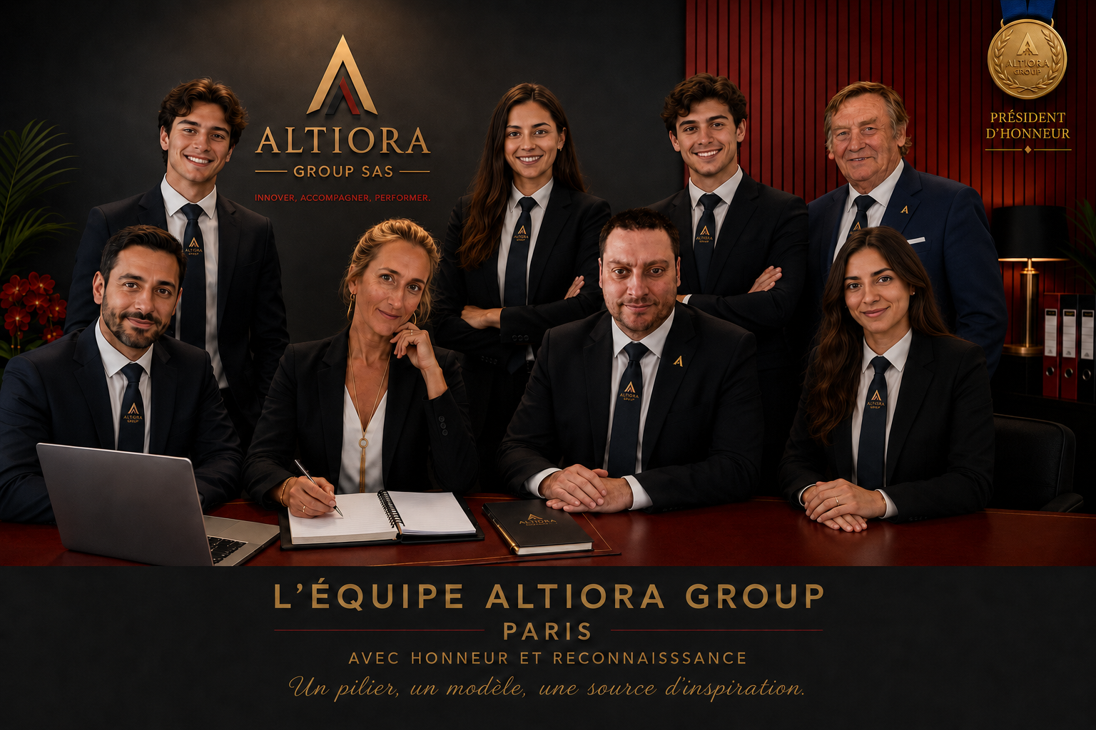 L’équipe Altiora Group — Paris